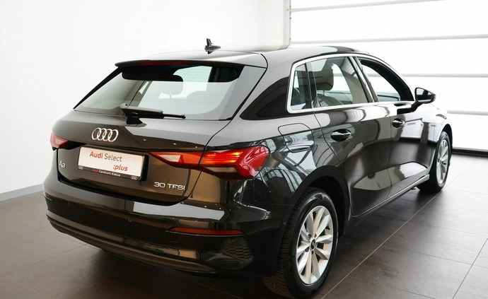 Audi A3 cena 114950 przebieg: 14217, rok produkcji 2023 z Sławno małe 704